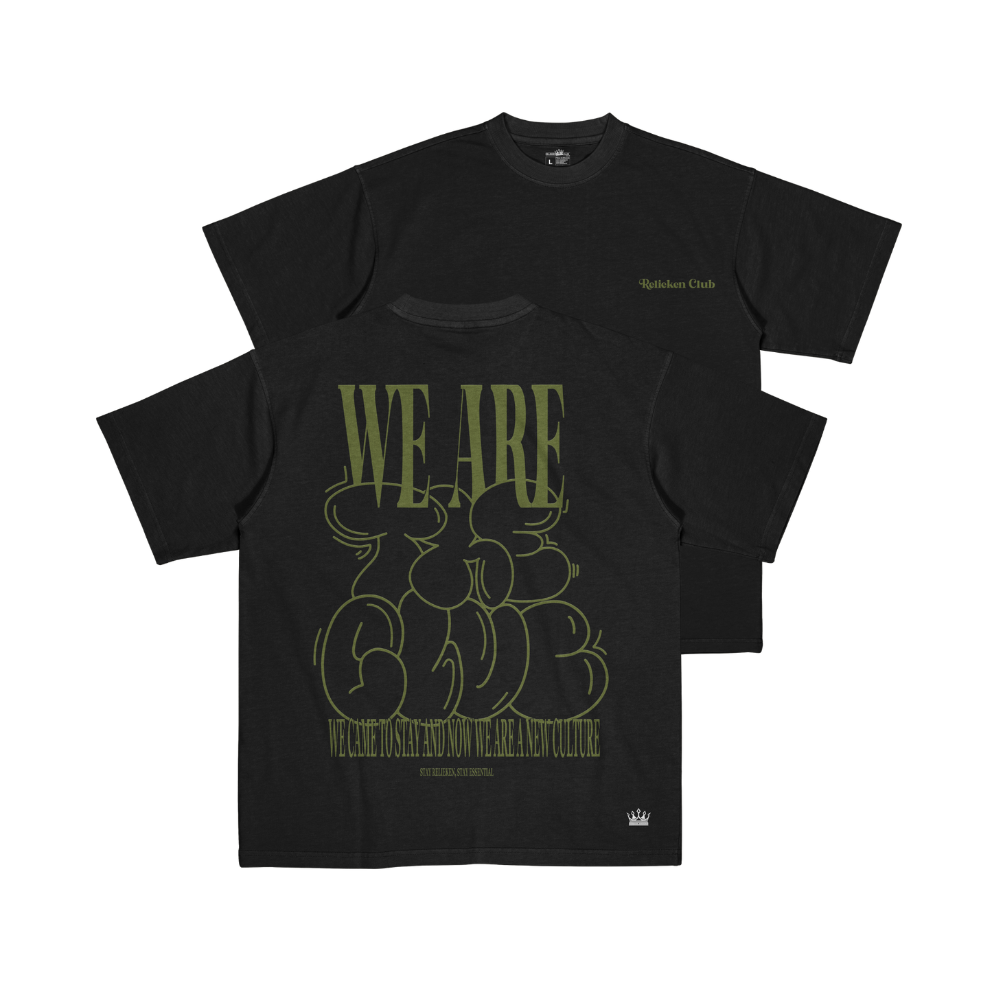 Relieken T-Shirt We Are The Club Negro - Relieken Club