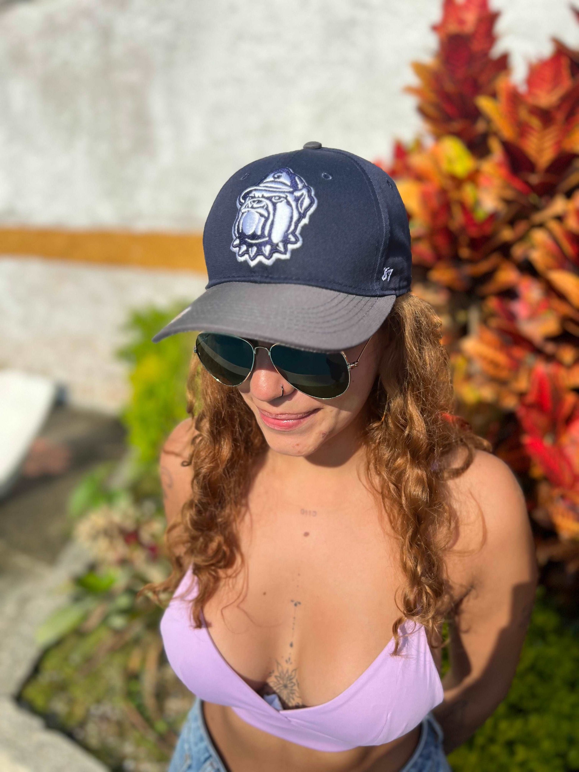 Gorra Georgetown Hoyas AZUL/GRIS - Relieken Club